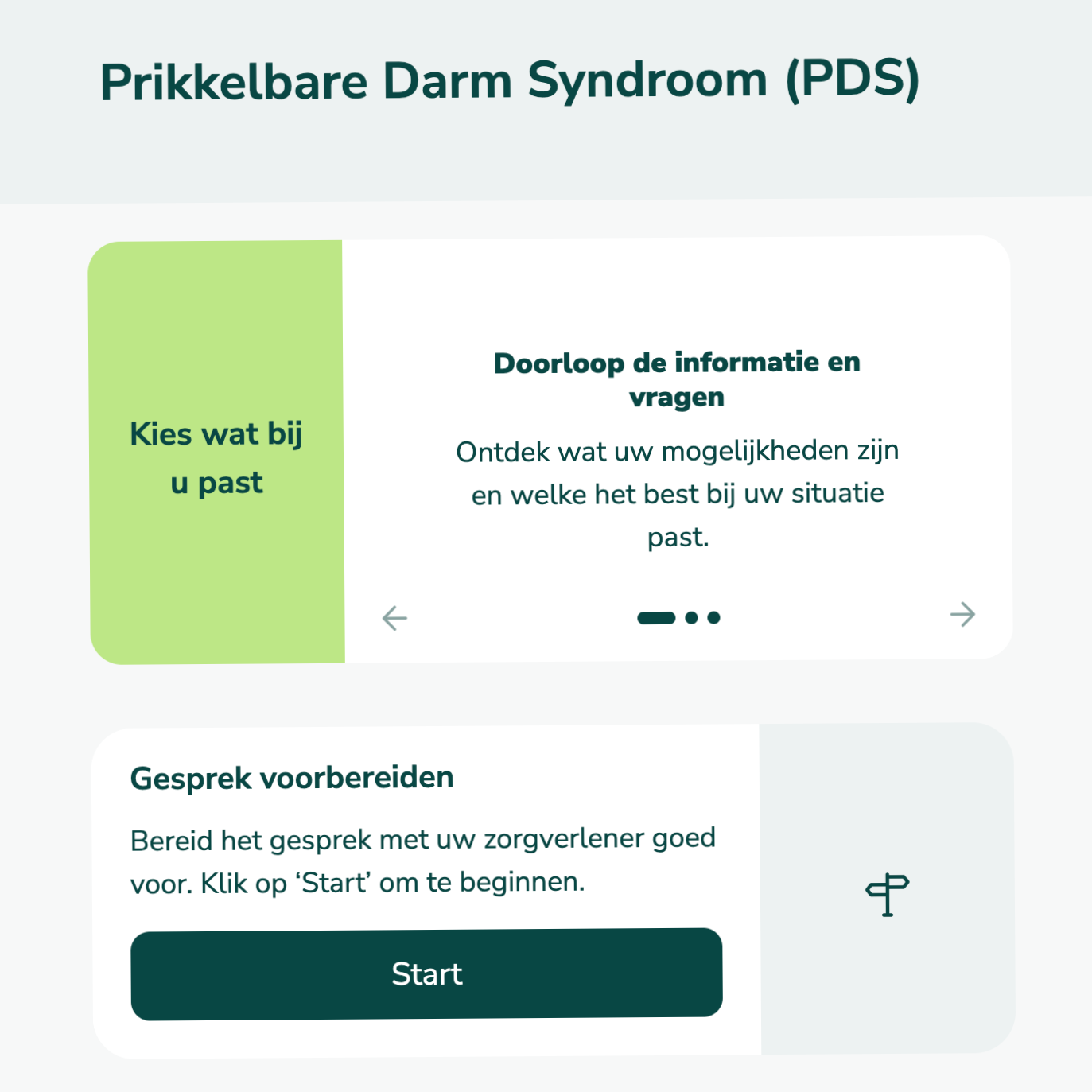 Digitale modules patiëntenvoorlichting voor PDS